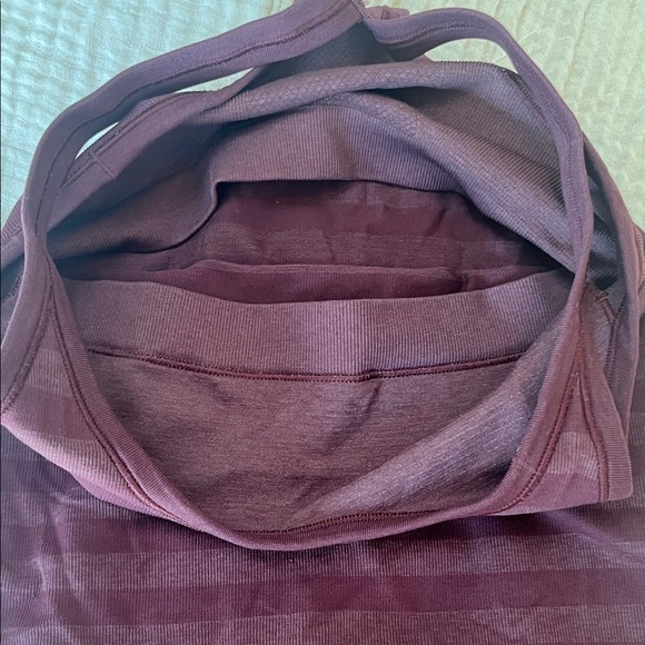 Lululemon Athletica Dark Striped Tank Top - Picture 3 of 5